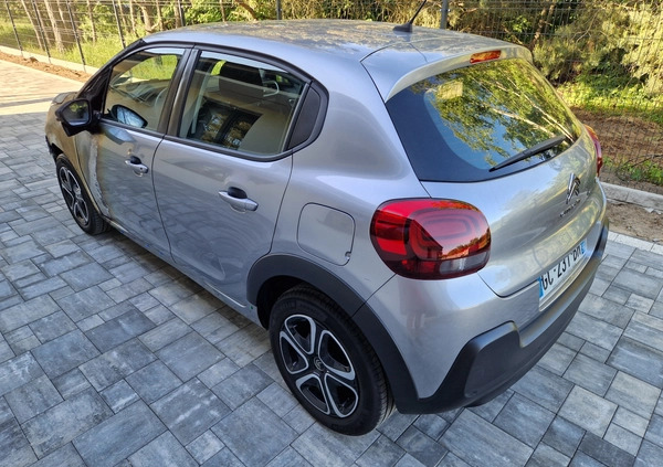 Citroen C3 cena 27500 przebieg: 15927, rok produkcji 2021 z Wągrowiec małe 211